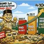 BUMD Didorong Jadi Sumber Utama PAD 2027 March 5, 2026 4:38 pm Ketua DPRD DKI Jakarta Khoirudin mendorong Badan Usaha Milik Daerah (BUMD) menjadi sumber utama peningkatan Pendapatan Asli Daerah (PAD) dalam pembahasan Pra-Rencana Kerja Pemerintah Daerah (Pra-RKPD) Tahun 2027 bersama Komisi B DPRD DKI Jakarta. Khoirudin menilai BUMD memiliki potensi besar untuk memberikan kontribusi signifikan bagi keuangan daerah. Mengingat aktivitas ekonomi nasional banyak berpusat di Jakarta. “Harapan kita BUMD menjadi tambang emas bagi PAD Jakarta,” ujar Khoirudin, Kamis (5/3). Ia menambahkan, BUMD seharusnya mampu memanfaatkan perputaran ekonomi yang besar di ibukota untuk meningkatkan kontribusi bagi kas daerah. “Sebagian besar aktivitas ekonomi ada di Jakarta, begitu juga peredaran uangnya,” kata dia. Dalam kesempatan itu, DPRD juga memastikan penyusunan program oleh eksekutif tetap sejalan dengan prioritas pembangunan oleh Gubernur Pramono Anung Wibowo. “Kita memastikan program eksekutif tidak keluar dari prioritas yang sudah ditetapkan gubernur,” tandas Khoirudin. Selain mendorong optimalisasi kinerja BUMD, DPRD juga menekankan pentingnya pengelolaan belanja daerah secara lebih efisien dengan memprioritaskan kebutuhan dasar masyarakat. “Kita fokus pada belanja kebutuhan dasar dan mandatory spending. Terutama layanan masyarakat,” ungkap dia. Menurut Khoirudin, belanja yang tidak bersifat mendesak sebaiknya ditunda agar anggaran dapat difokuskan pada program prioritas. “Kalau bukan kebutuhan primer dan masih bisa ditunda, sebaiknya ditunda,” tegas dia. Ia menambahkan, prioritas belanja daerah juga diarahkan untuk menjaga keberlanjutan program pendidikan bagi masyarakat seperti Kartu Jakarta Pintar (KJP) dan Kartu Jakarta Mahasiswa Unggul (KJMU). Khoirudin mengapresiasi kinerja sejumlah BUMD yang mulai menunjukkan perbaikan meski sebelumnya mengalami kerugian. “Beberapa BUMD yang sebelumnya rugi kini mulai mencatat keuntungan. Mudah-mudahan ke depan kinerjanya semakin meningkat,” pungkas dia. (gie/df)