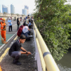 Sekretariat DPRD Gelar ’Jaga Jakarta Bersih Pilah Sampah’ di Sepanjang Flyover Kuningan