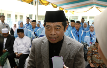 Pelepasan Jemaah Haji KBIHU Al Ihsan, Khoirudin: Jaga Kesehatan