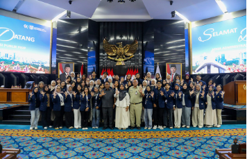 Mahasiswa UNPAD Kunjungi DPRD DKI Jakarta
