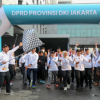 Sambut HUT ke-499 Jakarta, Sekretariat DPRD DKI Gelar Fun Walk hingga Aksi Bersih Ciliwung