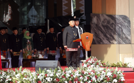 Pemprov DKI Gelar Upacara Peringatan Hari Lahir Pancasila