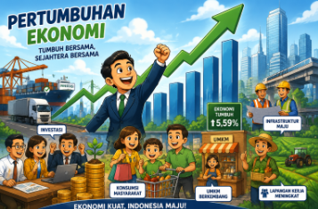 Pertumbuhan Ekonomi, Mujiyono: Harus Dirasakan Masyarakat Kecil